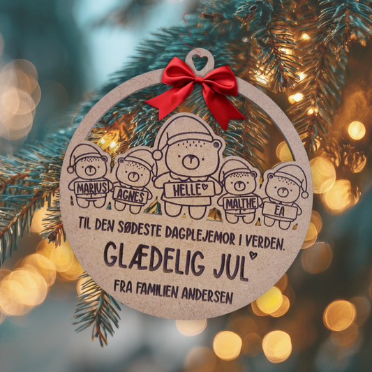 Historien bag julekuglen til dagplejemor